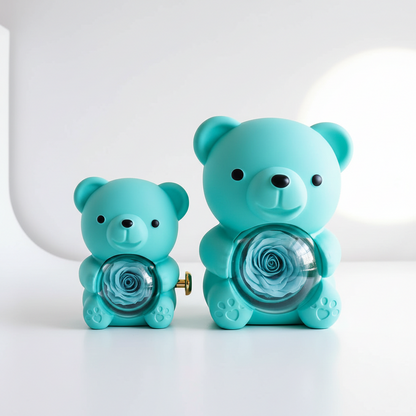 Rose Bear Teddy with Gift Box