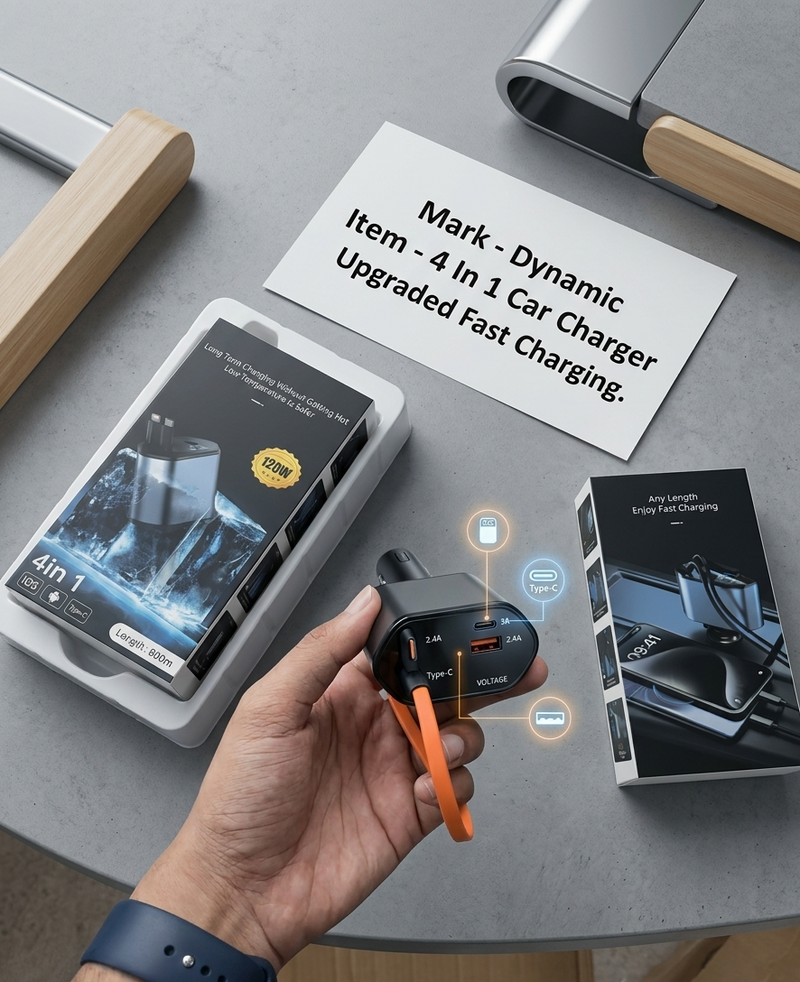 Recractable Car Charger