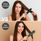 Hair Straightener Comb for Women Hair Straightener Brush  (Multicolor)