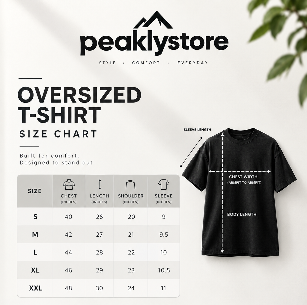 PRINTED OVER-SIZED TEE