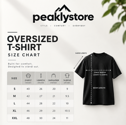 PRINTED OVER-SIZED TEE