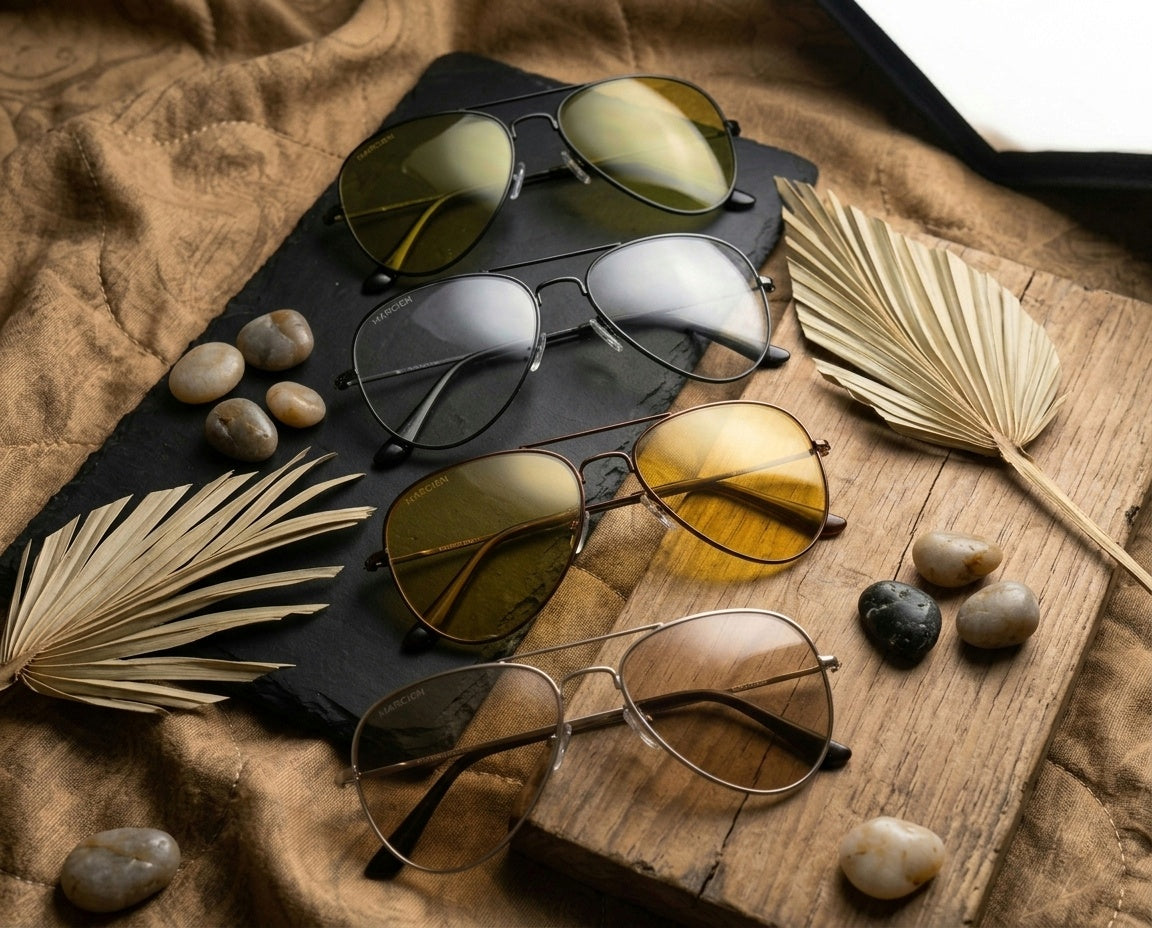 Photochromic Aviator Unisex sunglasses